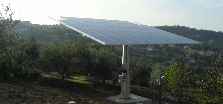 Steel structure for photovoltaic tracking system - Abruzzo